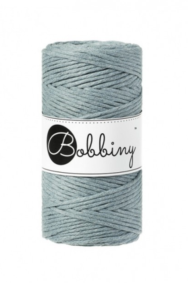Bobbiny macramé 3 mm regular (rozčesatelná)