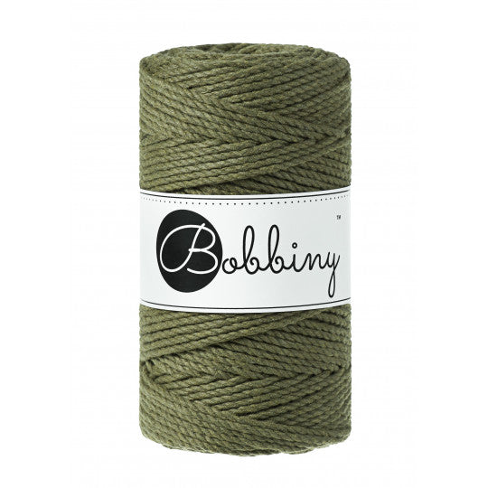 Bobbiny macramé 3PLY 3 mm regular (rozčesatelná)