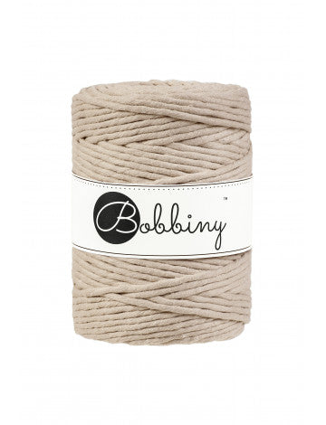 Bobbiny macramé XXL 5 mm regular (rozčesatelná)