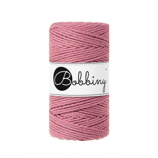 Bobbiny macramé 3PLY 3 mm regular (rozčesatelná)