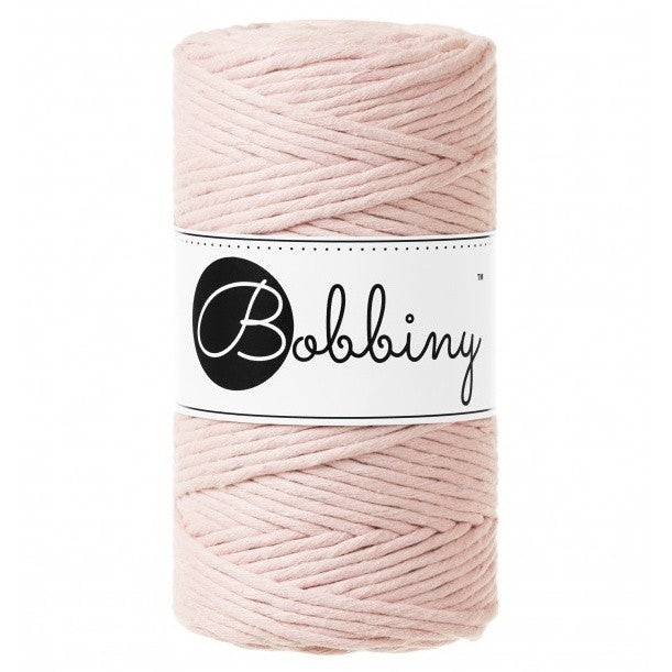 Bobbiny macramé 3 mm regular (rozčesatelná)