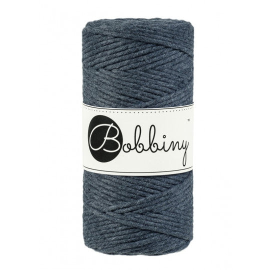 Bobbiny macramé 3 mm regular (rozčesatelná)