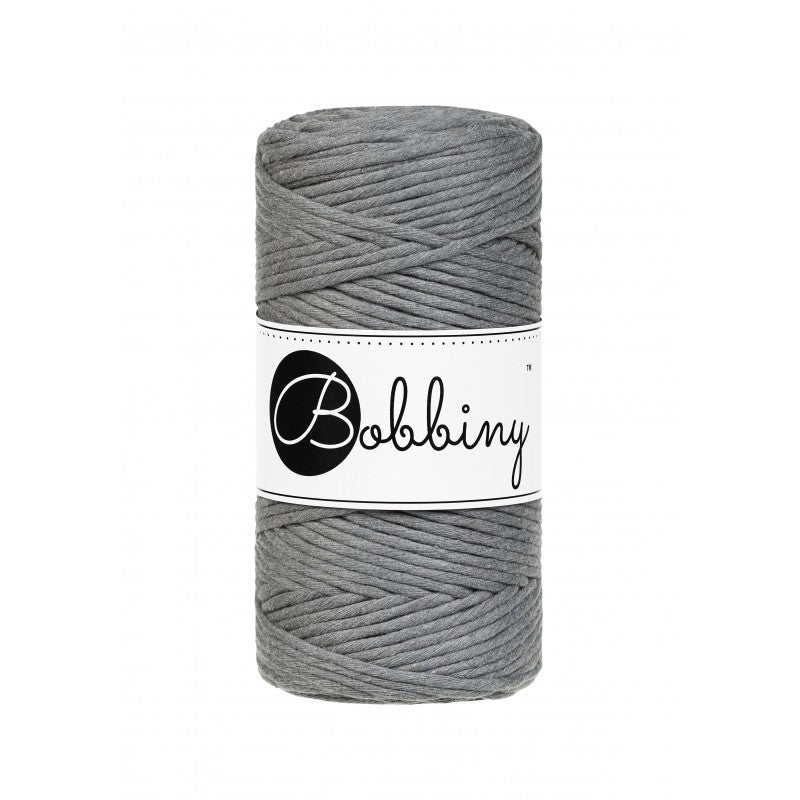 Bobbiny macramé 3 mm regular (rozčesatelná)