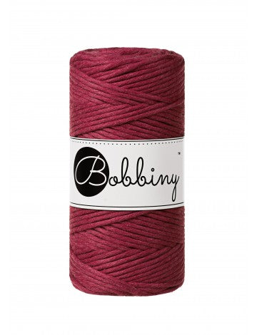 Bobbiny macramé 3 mm regular (rozčesatelná)