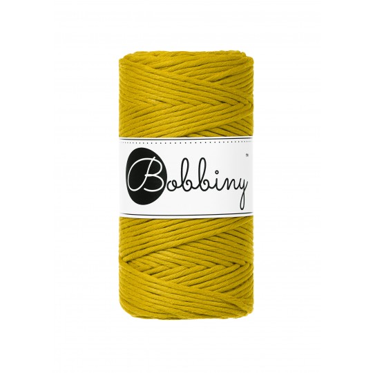 Bobbiny macramé 3 mm regular (rozčesatelná)