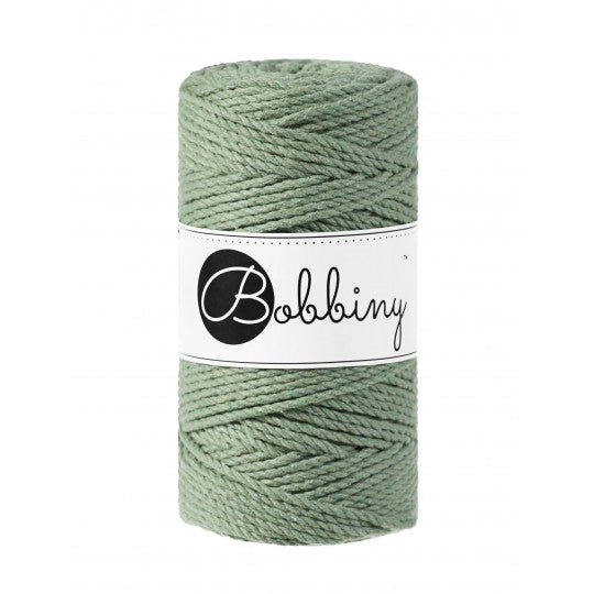 Bobbiny macramé 3PLY 3 mm regular (rozčesatelná)
