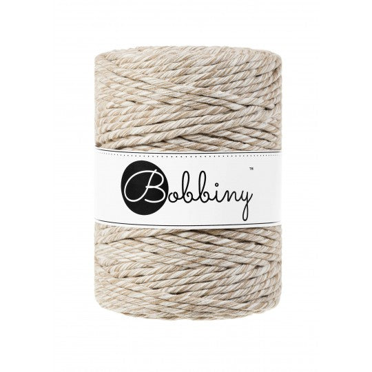 Bobbiny macramé XXL 5 mm regular (rozčesatelná)