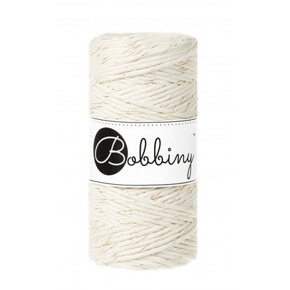 Bobbiny macramé 3 mm regular (rozčesatelná)