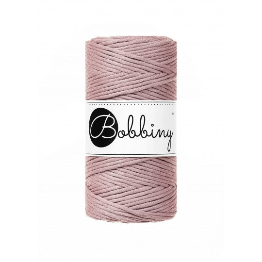 Bobbiny macramé 3 mm regular (rozčesatelná)