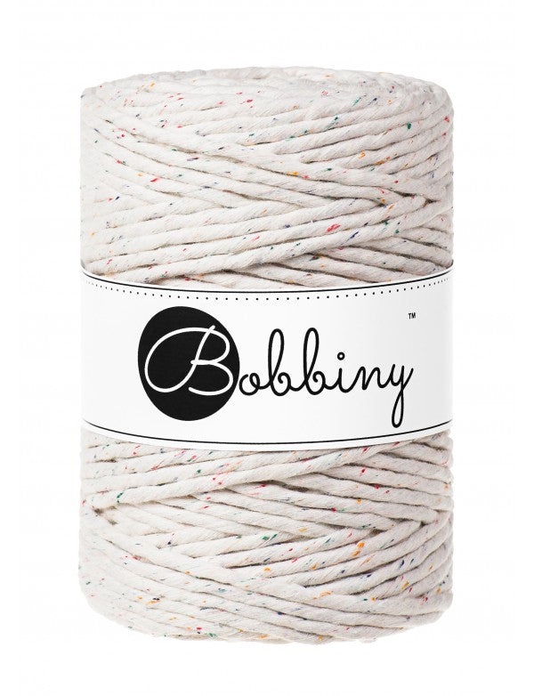 Bobbiny macramé XXL 5 mm regular (rozčesatelná)