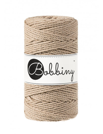 Bobbiny macramé 3PLY 3 mm regular (rozčesatelná)